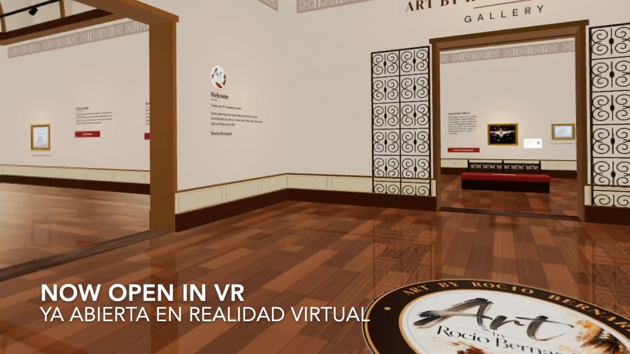Inside the Art by Rocio Bernard VR gallery